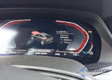 2022 BMW X6 xDrive40I z USA, uszkodzony, nr VIN 5UXCY6C08N9J42392